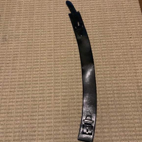 Cue Genuine Leather Waist Belt Black - Picture 3 of 5